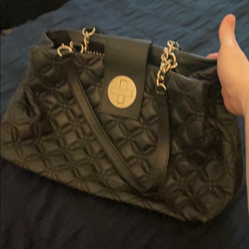 Like new Kate Spade quilted leather bag